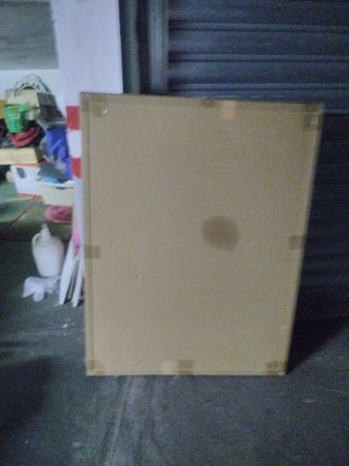 Pizarra Corcho Metálica Azul