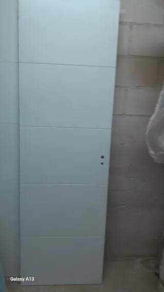 Puerta lacada blanco 203x62,5