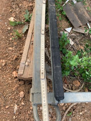 2Soportes de transporte de ventanas