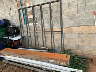 2Soportes de transporte de ventanas