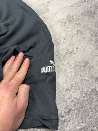 Camiseta manga larga cuello alto Puma gris