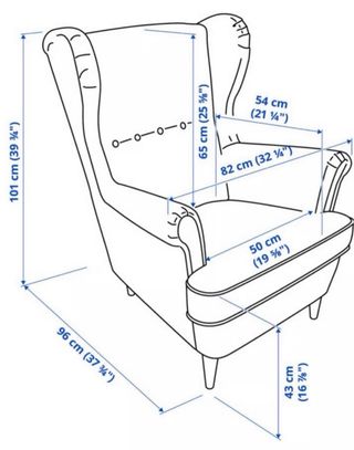 Sillon Ikea Strandmon