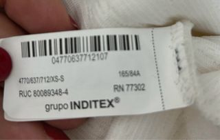 Zara chaqueta Joya Marfil Talla S-XS