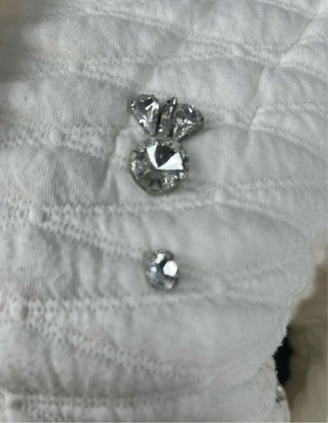 Zara chaqueta Joya Marfil Talla S-XS