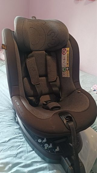 Silla de coche para bebé gris