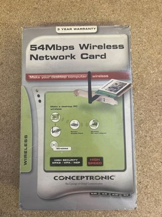 Tarjeta de Red Inalámbrica Conceptronic 54Mbps