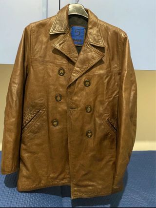 Giacca vera pelle taglia S vintage