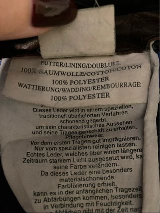 Giacca vera pelle taglia S vintage