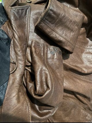Giacca vera pelle taglia S vintage