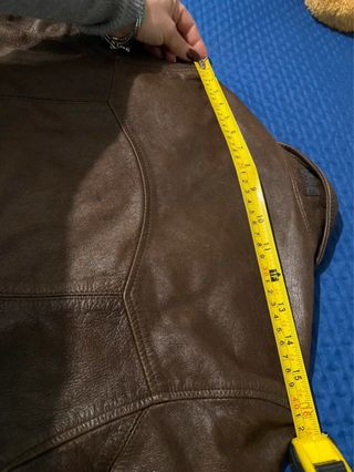 Giacca vera pelle taglia S vintage