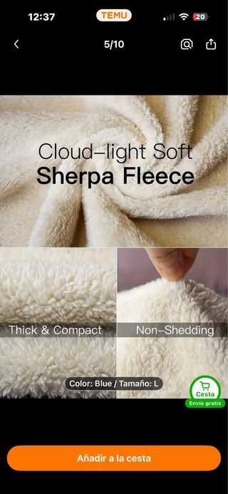 Pantalones de chándal gruesos invierno azul XXXL