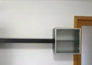 Mesa Comedor + Mueble TV + Vitrina + Estantería