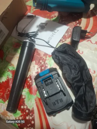Soplador de hojas eléctrico