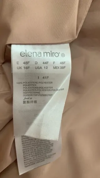 Giacca Elena Miro rosa tg 41F