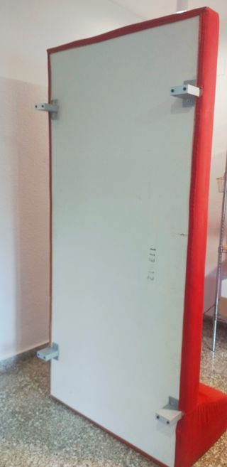 Sofá modular grande rojo