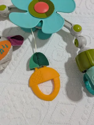 Arco musical para cochecito de bebé unisex