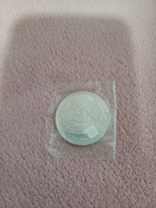 Moneda 2000 Pesetas Plata Año 2000