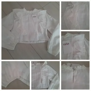 Blusa volantes niña talla 12