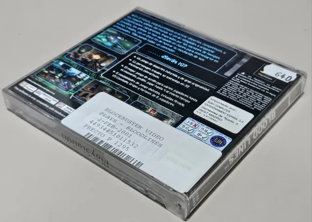 Blood Lines PS1 con instrucciones