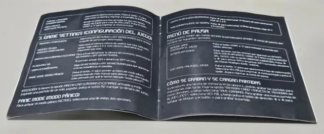 Blood Lines PS1 con instrucciones