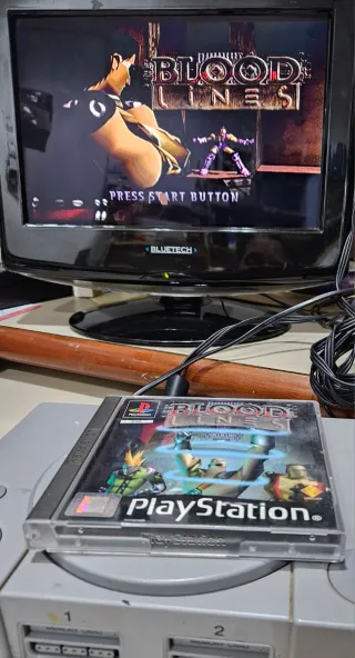 Blood Lines PS1 con instrucciones