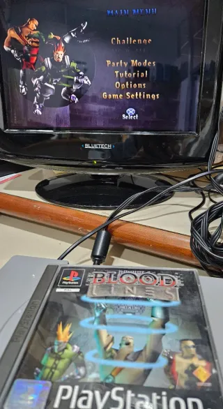 Blood Lines PS1 con instrucciones