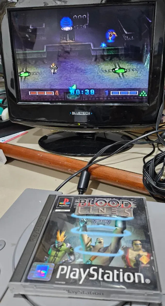 Blood Lines PS1 con instrucciones