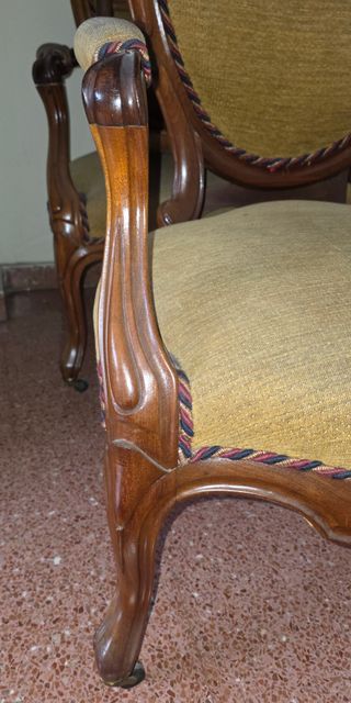 2 Sillones Antiguos Estilo Clásico