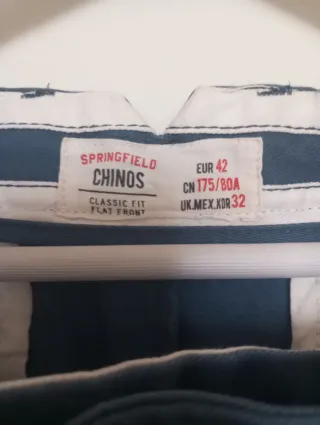 Pantalón Springfield Hombre Azul