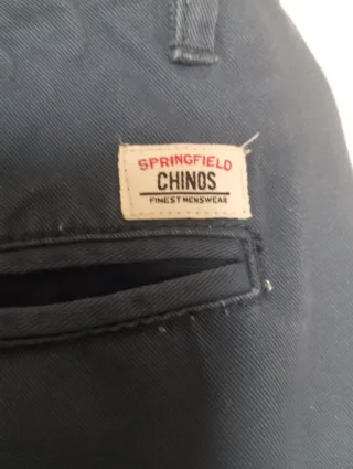 Pantalón Springfield Hombre Azul