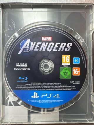 Marvel's Avengers, Sony PS4 (Steelbook)