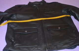 Chaqueta Cuero Harley-Davidson Negra
