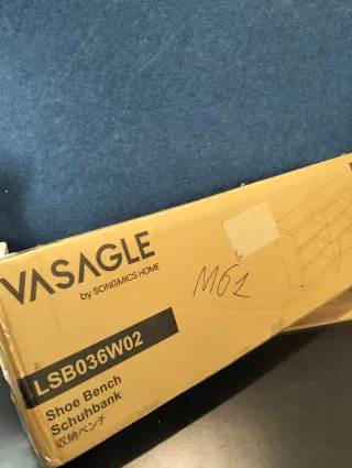 Banco Zapatero 6 Compartimentos VASAGLE LSB036W02
