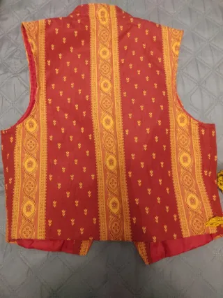 Chaleco y fajín fallero adolescente o adulto