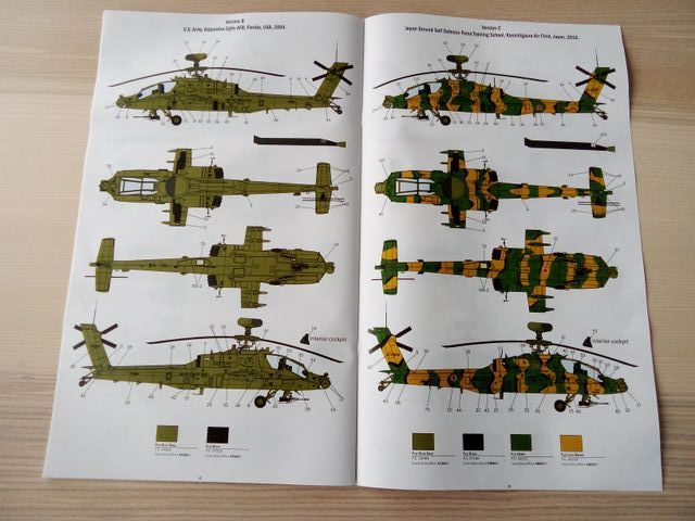 AH-64D APACHE LONGBOW MAQUETA ITALERI 1/48