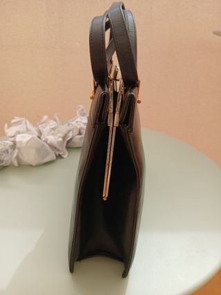 Bolso piel vintage real Eurovillas #eurovillas