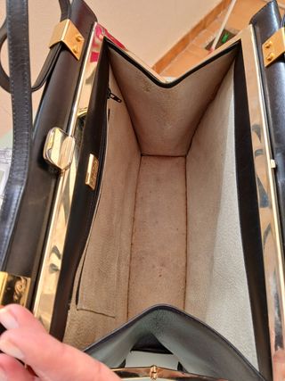 Bolso piel vintage real Eurovillas #eurovillas