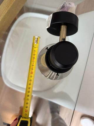 Apliques de pared negros y transparentes