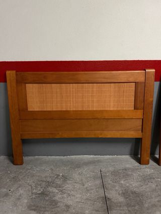 Cabeceros matrimonio/individual + 2 mesitas noche