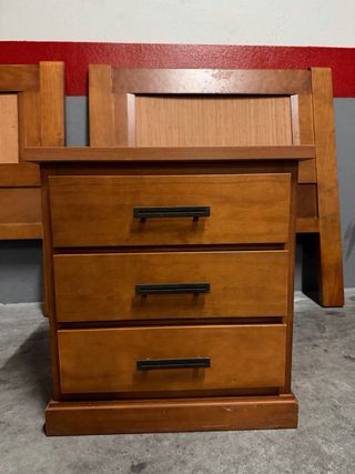 Cabeceros matrimonio/individual + 2 mesitas noche