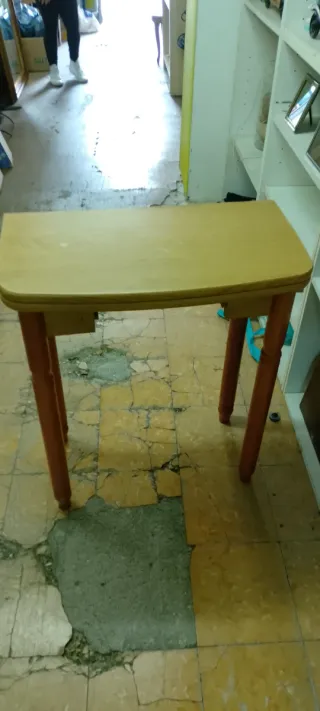 Mesa de cocina extensible madera