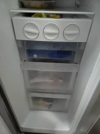 Nevera combi con congelador