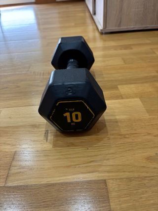 Mancuerna 10 kg como nueva