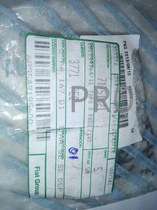 tapon limpia fiat grande punto trasero nuevo