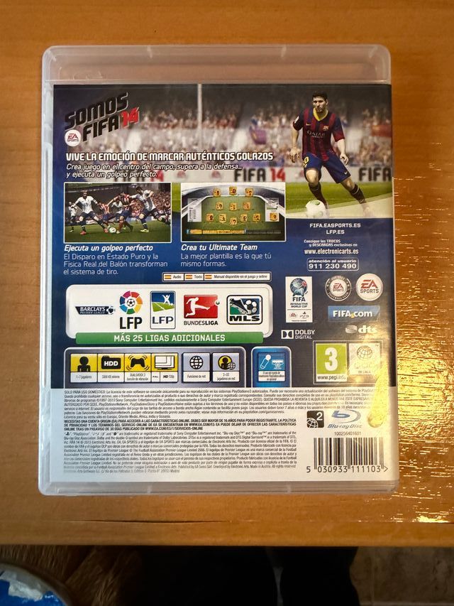 Colección de FIFAS PS3 (FIFA 14, 16, 17, 18)