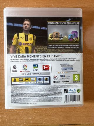 Colección de FIFAS PS3 (FIFA 14, 16, 17, 18)