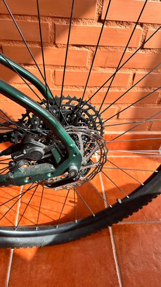 Bicicleta MTB montaña talla M con mejoras