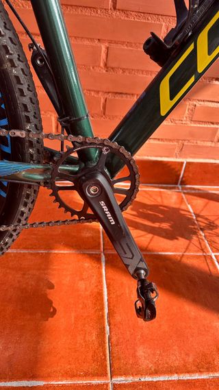 Bicicleta MTB montaña talla M con mejoras