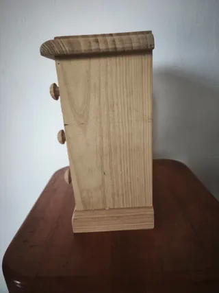 Joyero artesanal de madera