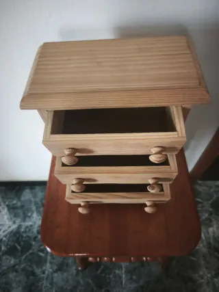 Joyero artesanal de madera